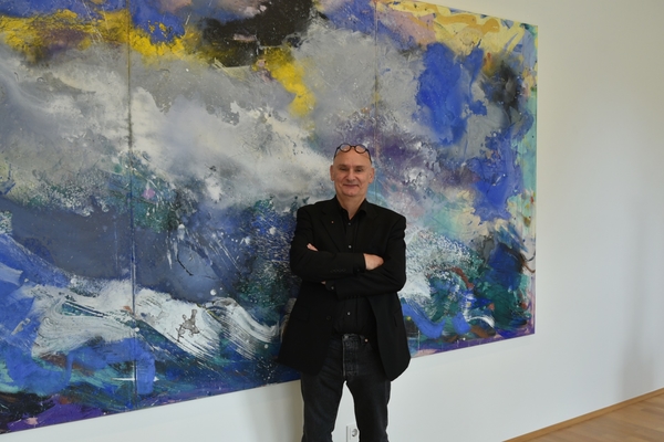 Der Künstler Norman Gebauer